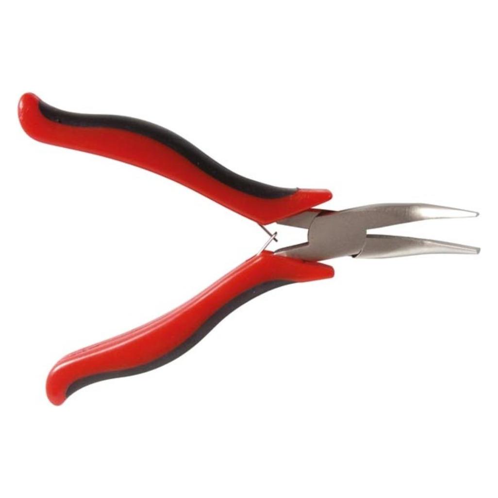 Velleman Hq Abgewinckelte Miniatur-Flachrundzange (122 mm) (VT255)