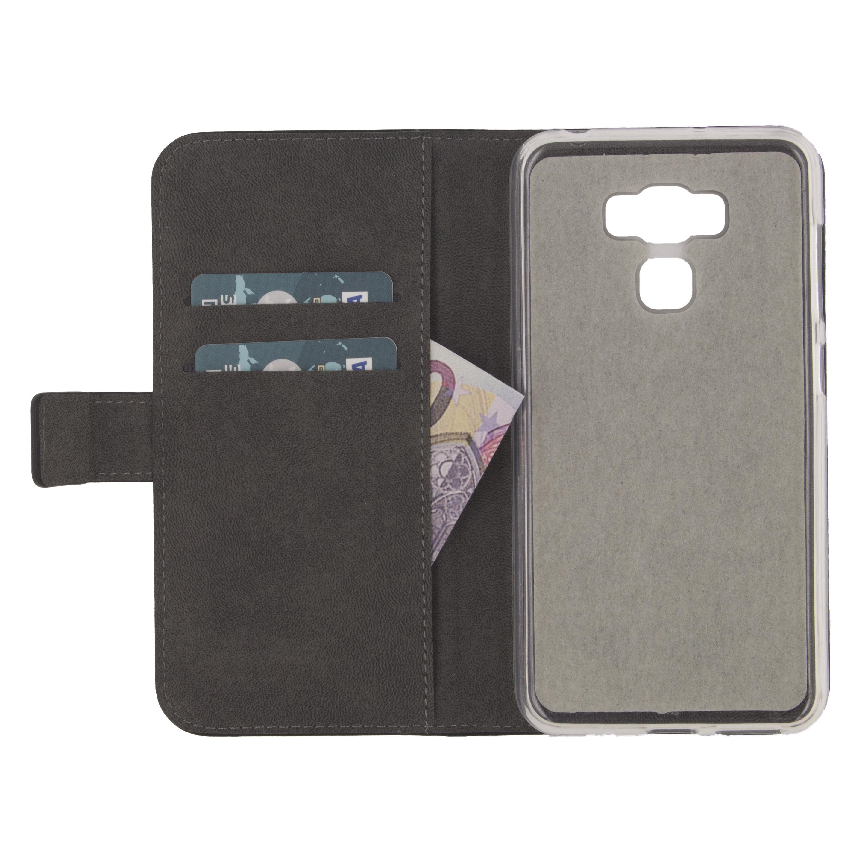 Mobilize Smartphone Gelly Wallet Book Case Asus ZenFone 3 Black (Asus Zenfone 3 Max) (23576)