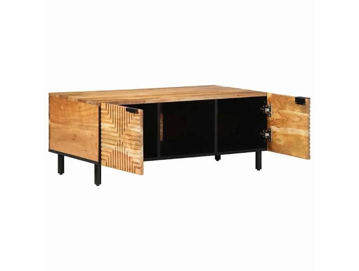 NEW 2026  Table basse(1 pc) - Table de salon - Marron 100x54x40 cm Bois d'acacia massif L829