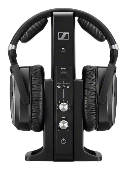Sennheiser RS195-U Over Ear Kopfhörer kabellos 18 h Laufzeit (Schwarz) 508675