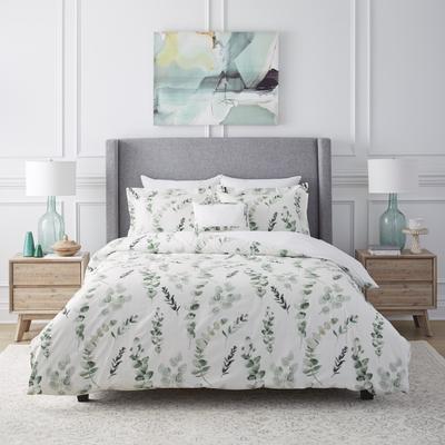 Pointehaven 250TC Eucalyptus Oversized Comforter Set Ensemble