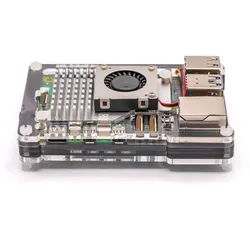 Pibow Coupé Gehäuse für Raspberry Pi 5, Ninja