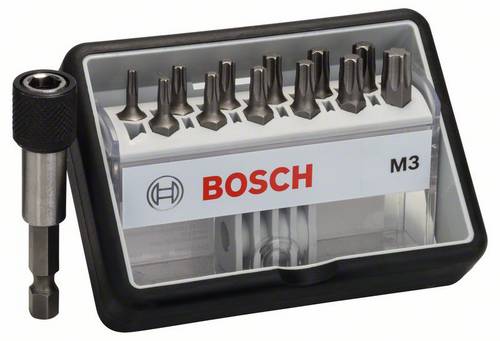 Bosch Accessories Robust Line 2607002565 Bit-Set 13teilig Innen-Sechsrund (TX)