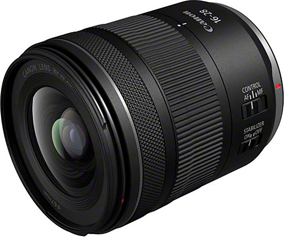 CANON Objektiv "RF 16-28mm F2.8 IS STM", schwarz, B:7,65cm H:9,1cm Ø:7,65cm, Objektive, Passend für Canon EOS R System Kameras (z.B. EOS RP, R8)