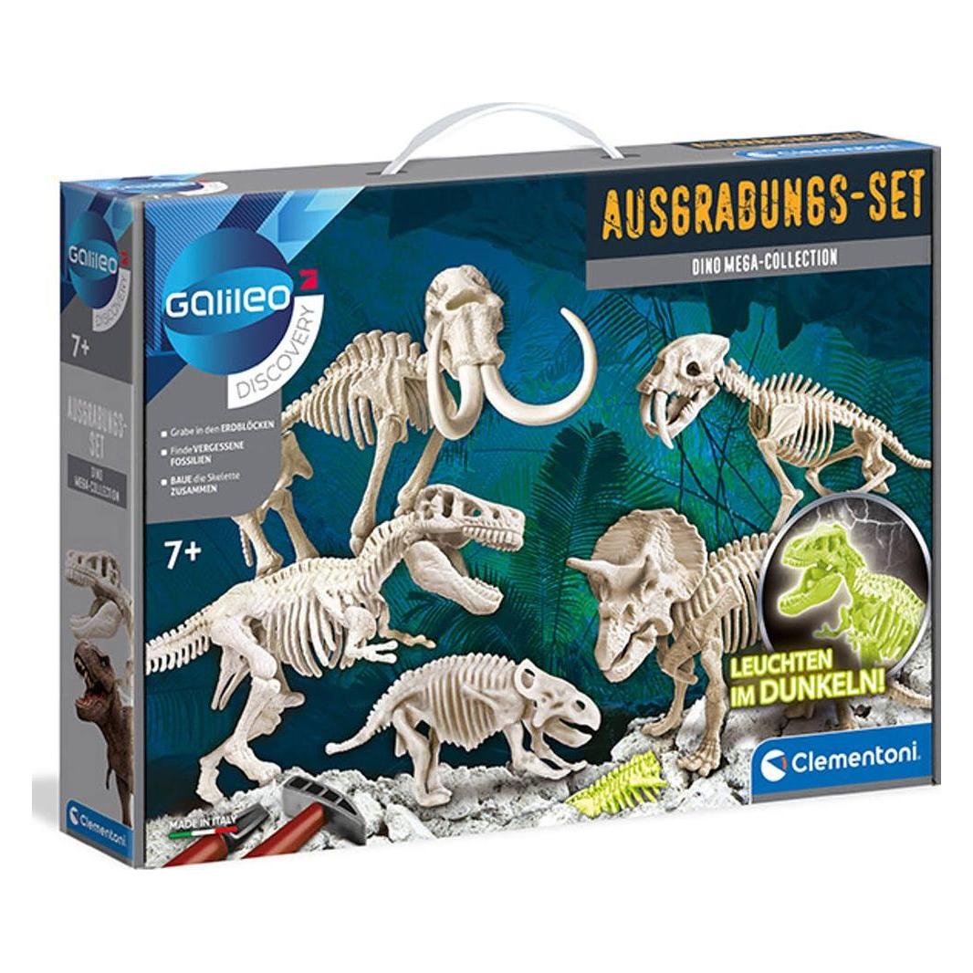 Clementoni Ausgrabungs Set - Dino Mega Collection (59258)