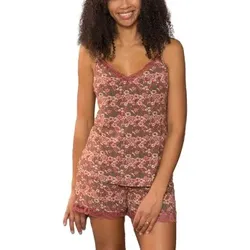 Trofe Flora Boxer Pyjama Mixed Viskose XX-Large Damen