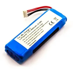 Akku für JBL Charge 2 Plus, Charge 3 Version 2015, wie GSP1029102A, 6000 mAh