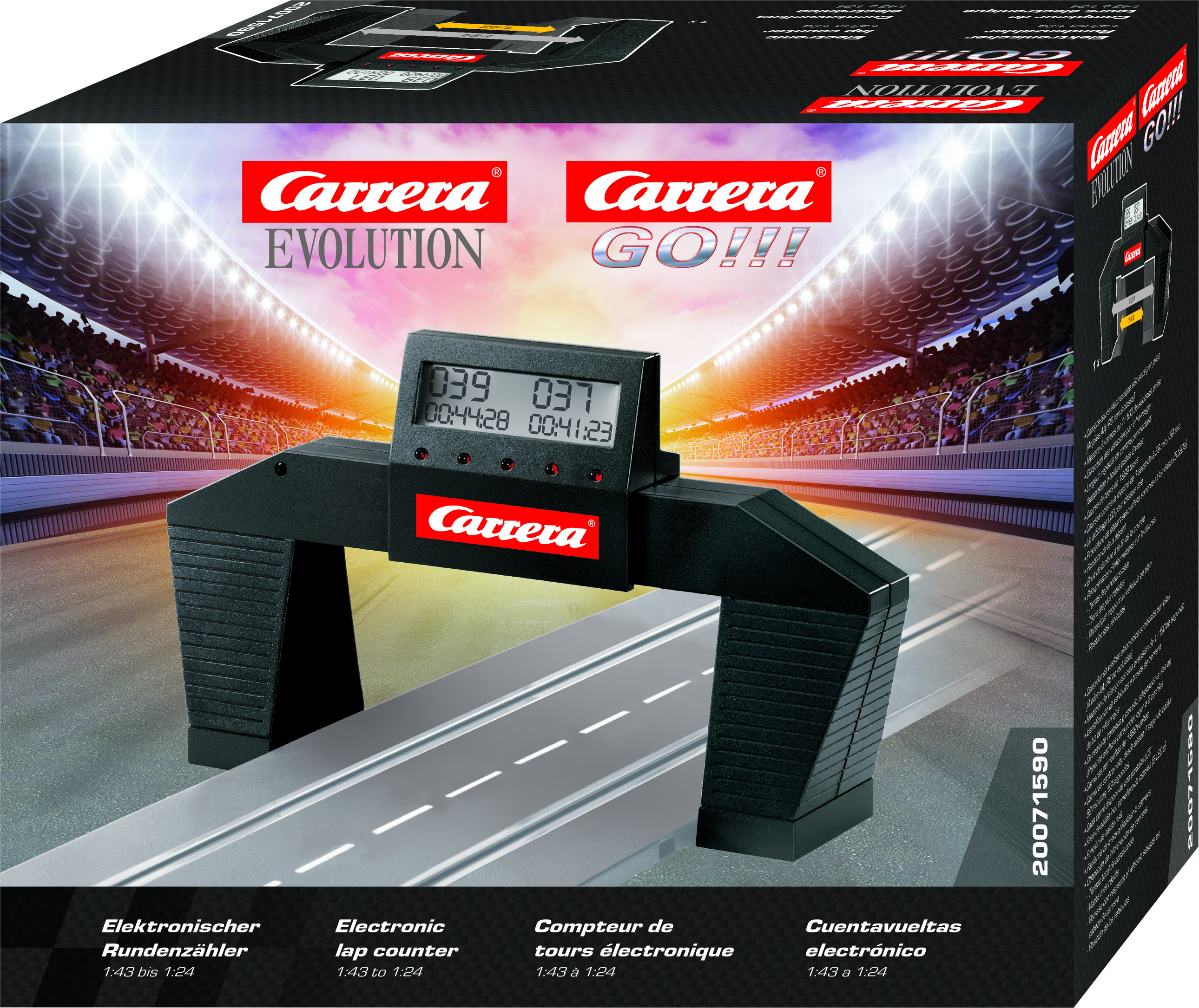 Carrera GO!!!/Evolution Elektronischer Rundenzähler 20071590