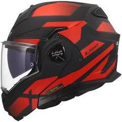 LS2, Motorradhelm, FF901 ADVANT X NOVA Klapphelm (S, 55 - 56 cm)