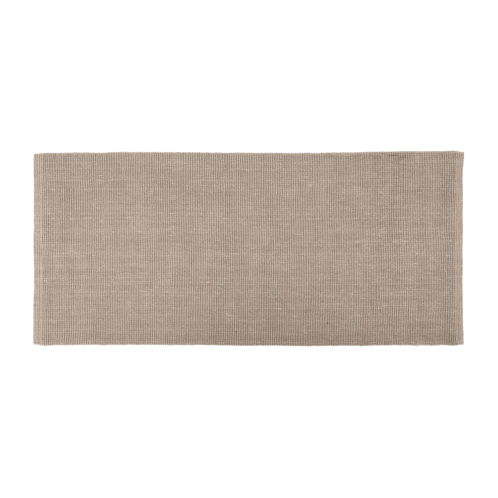 Dixie Fiona jute vloerkleed grijs 80 x 180 cm