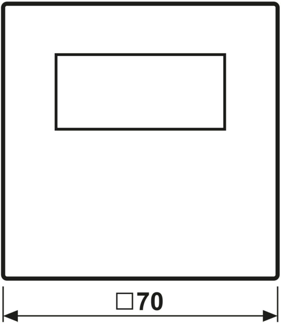 JUNG Raumthermostat JUNG HOME BT LS 1791 SW (BTLS1791SW)
