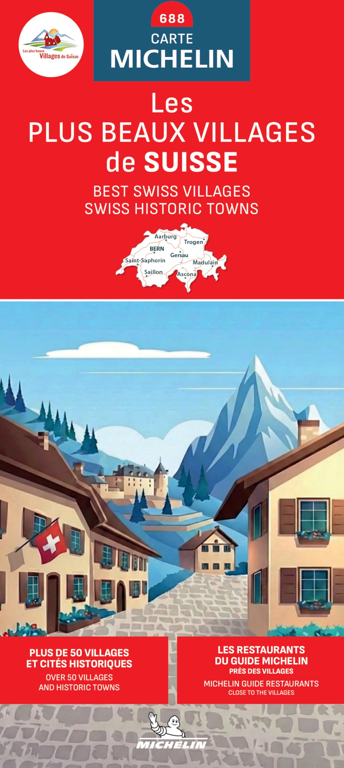 Carte Nationale Les plus beaux villages de Suisse - Preis vom 09.10.2026 07:28:09 h