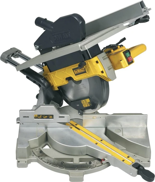 Dewalt Paneel- und Tischkreissäge D27112, 305mm, Kapp-und Gehrungssäge (gelb/schwarz, 1.600 Watt, Kombi-Säge mit Tisch-, Kapp- und Gehrungsfu