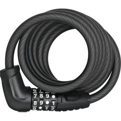 Spiralschloss ABUS "5510C/180/10 black", schwarz, SicherheitsschlösserB:12cm L:14cm, B:12cm L:14cm