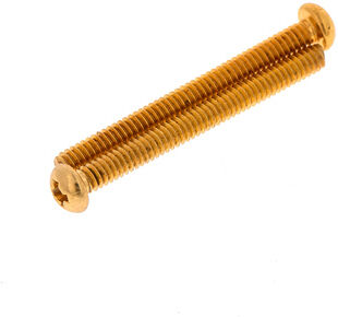 Harley Benton Parts Humbucker Heightscrews G vergoldet