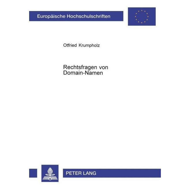 Umbreit Krumpholz:Rechtsfragen von Domain-Namen (64884681)