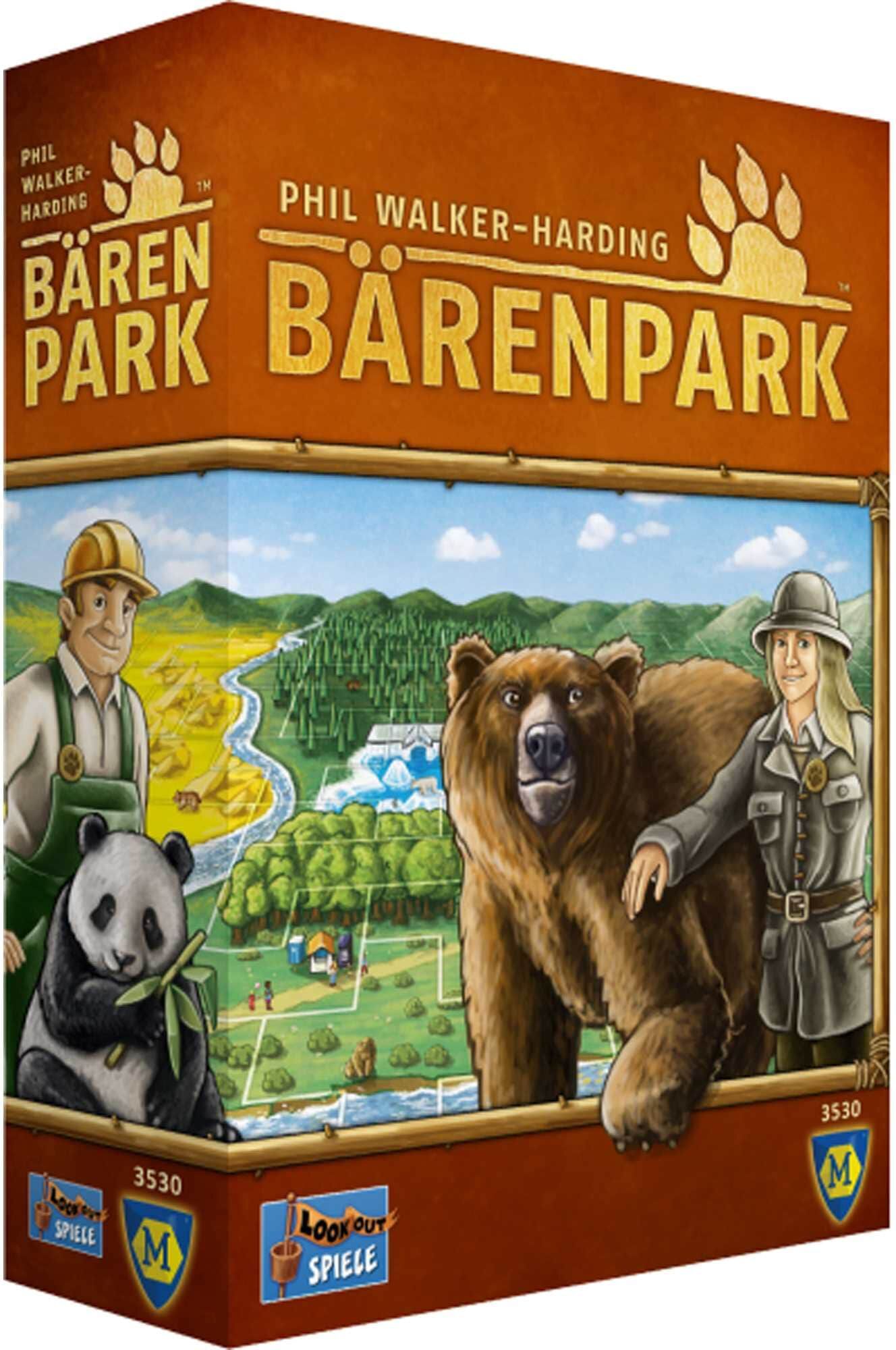 Bärenpark - Family Strategy Board Game, Ages 8+, by Lookout Spiele