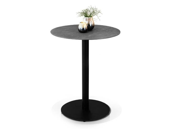 TAUNUS II Bartisch, Material HPL / Metall, 80 cm