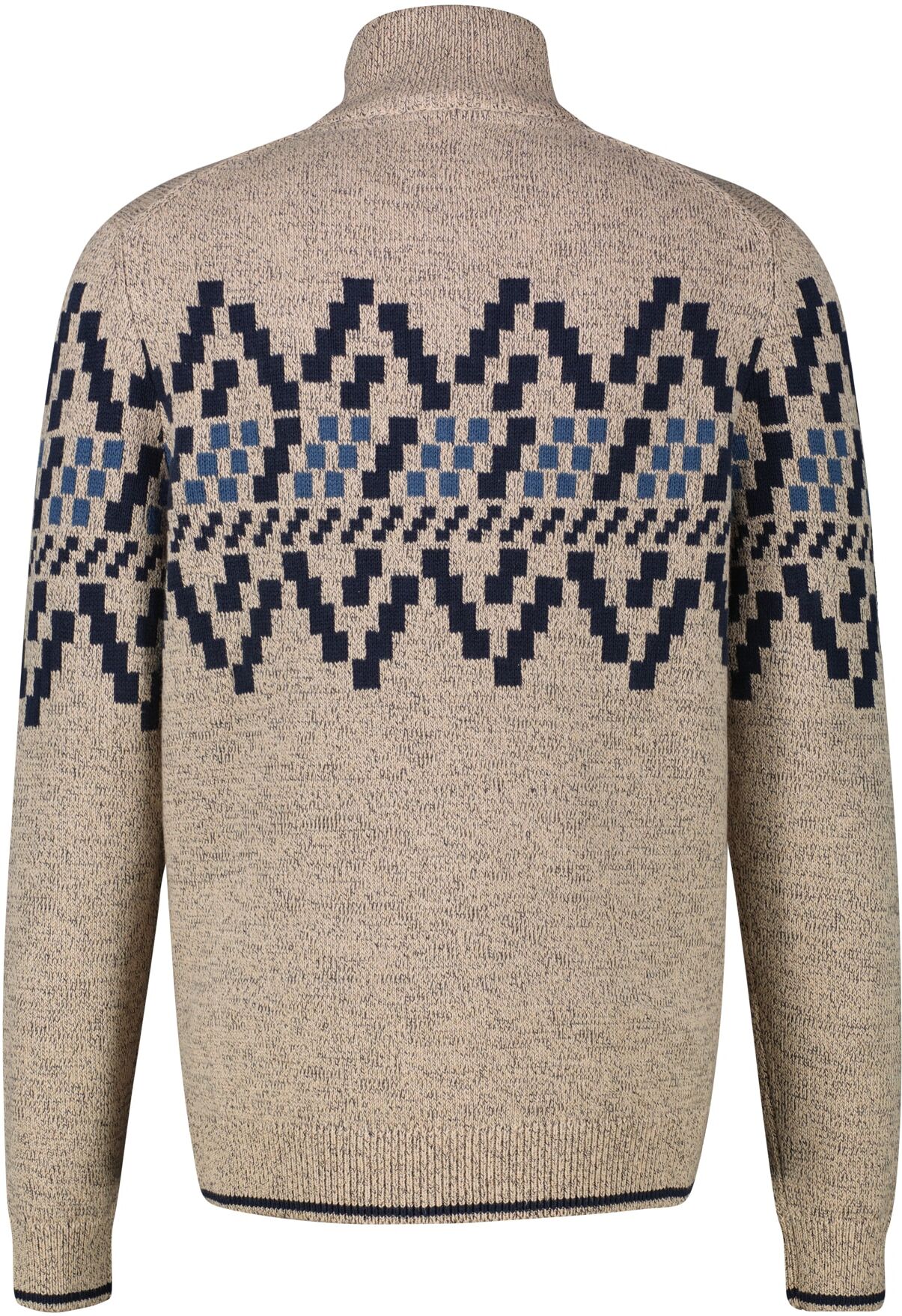 LERROS mit Norweger-Muster tender beige melange L