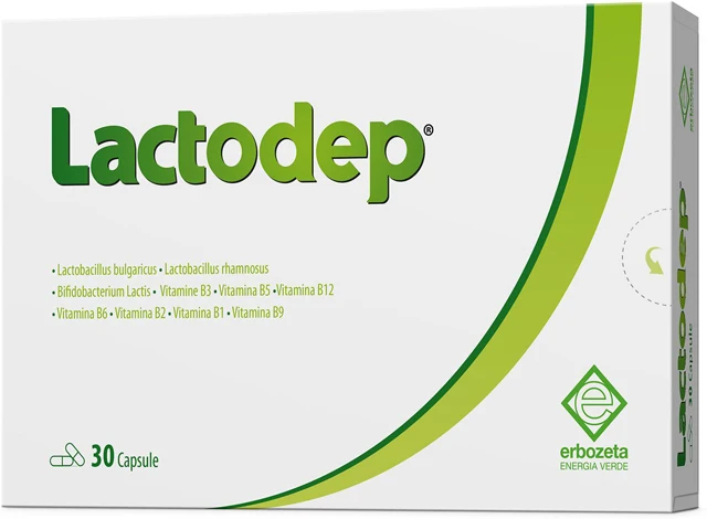 ERBOZETA SpA Lactodep, 30 Capsule