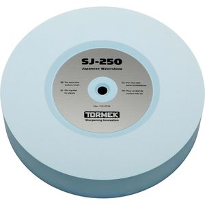 Tormek Schleifscheibe SJ-250 Japanischer Wasserschleifstein, 250 x 50mm (ØxB), 12mm Bohrung, Körnung 4000