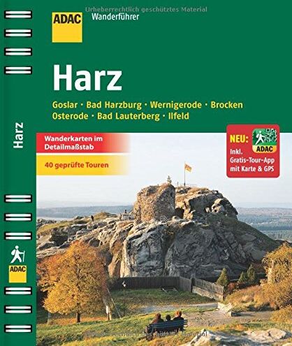 ADAC Wandeführer Harz: Jetzt multimedial: alle Touren-Tracks zum Herunterladen auf das Smartphone (ADAC Wanderführer) - Preis vom 30.09.2026 09:01:18 h