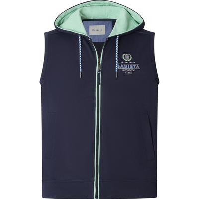 Sweatweste BABISTA "Sweatweste MARTANO", Herren, Gr. L, blau (dunkelblau), Obermaterial: 100% Baumwolle CO., Westen