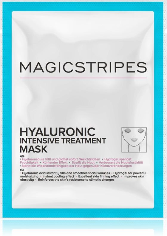 MAGICSTRIPES Hyaluronic Intensive Treatment Mask intensive hydrogel mask with hyaluronic acid 1 pc