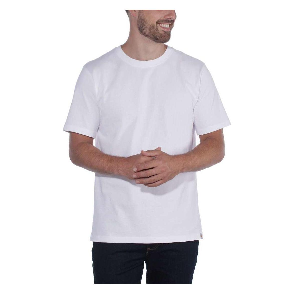 Carhartt T-Shirts Kleidung, einteilige T-Shirts, weiss (XXL) (.104264.WHT.S008)