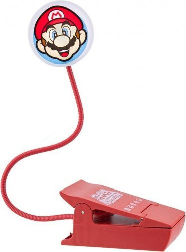 Paladone Super Mario leeslampje met clip