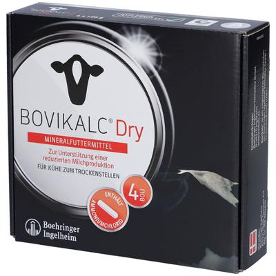 Bovikalc Dry Mineralfuttermittel f.Kühe 4x195 g Futter