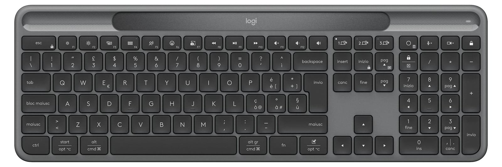 Logitech Slim Solar+ Toetsenbord