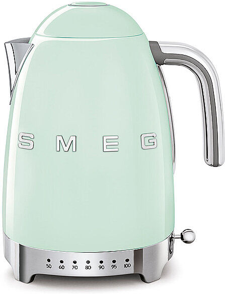 SMEG Wasserkocher mit variabler Temperaturregelung 50's Style 1,7l Pastellgruen hellgrün EG