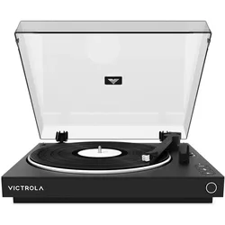 Victrola VPT-800 (Vollautomatisch), Plattenspieler, Schwarz