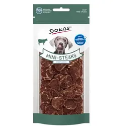 Dokas Dog Mini Steaks Rindfleisch | 12x 50g