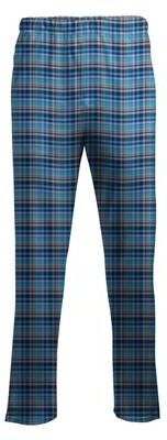 Boxercraft BM6624 Men's Harley Flannel Pant in Blue Harmony Plaid size Large   Cotton