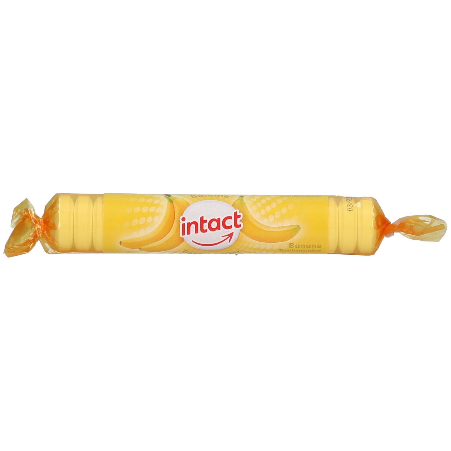 Intact Traubenzucker Rolle Banane 1 St Tabletten