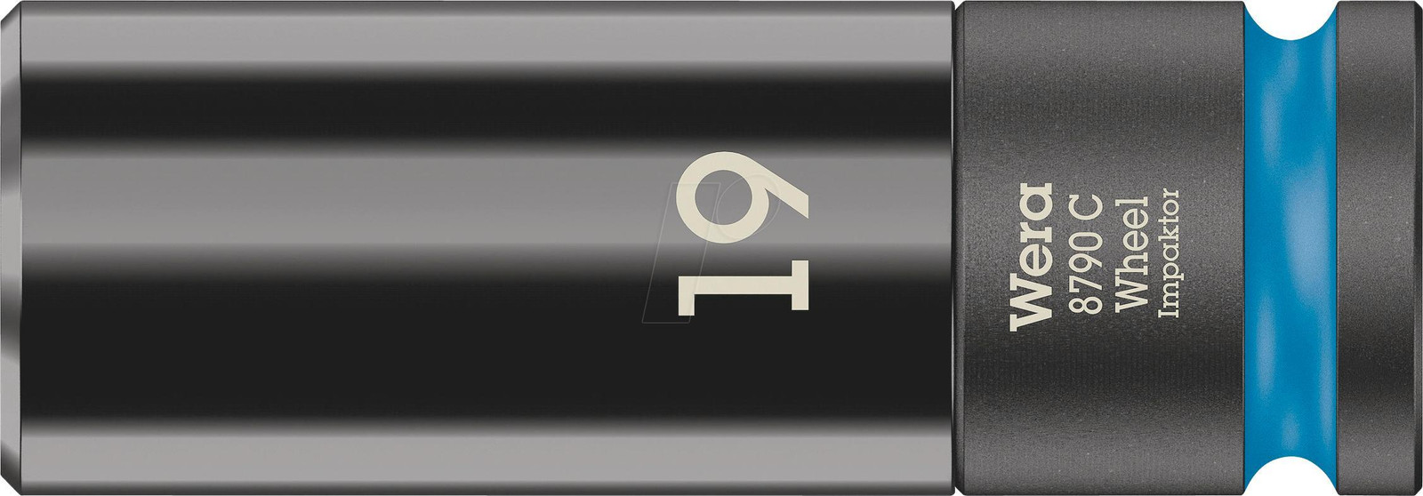 Wera 8790 C Dopkop, Zwart, 1/2", Metrisch, 19 mm