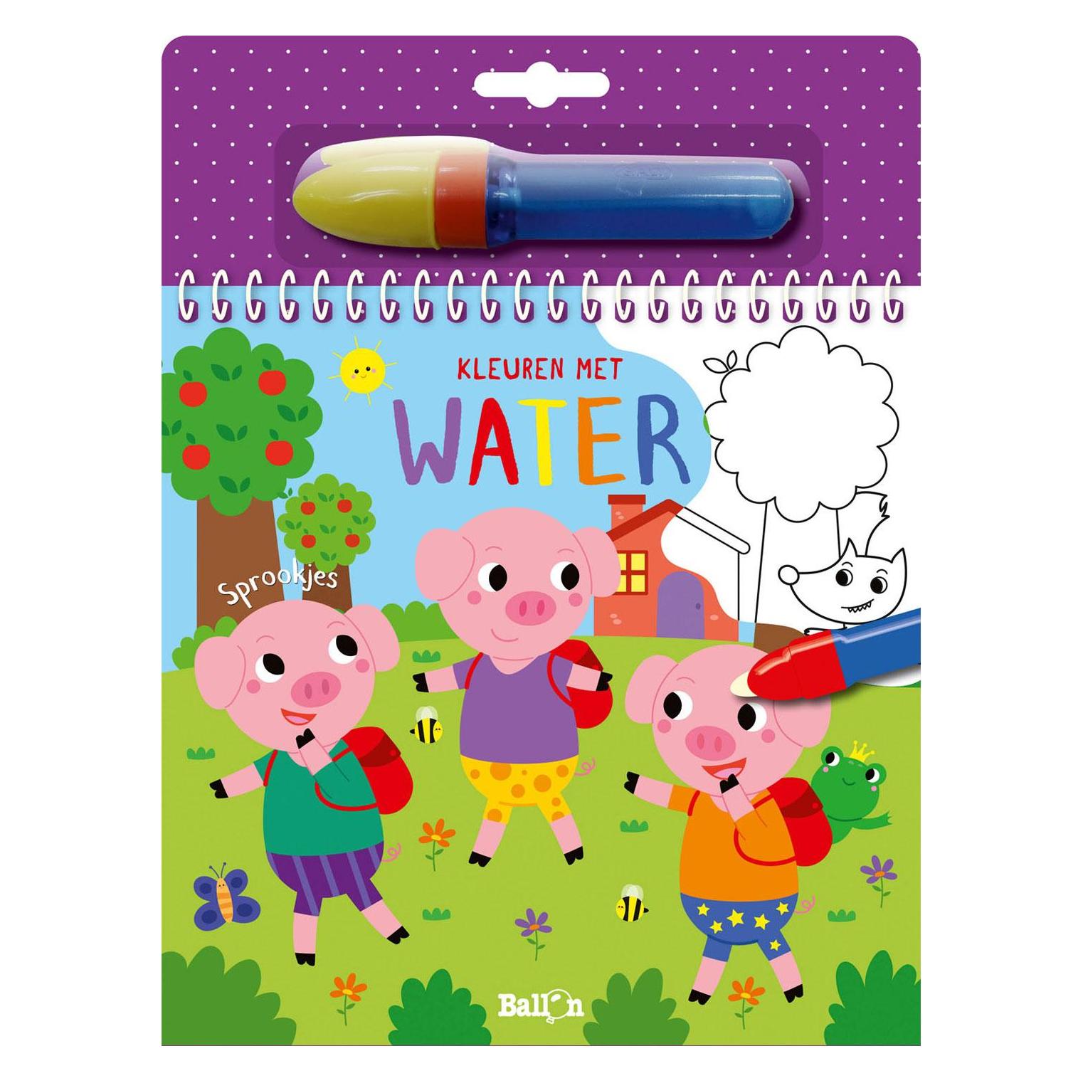 Standaard Malen mit Wasser - Märchen (64696324)