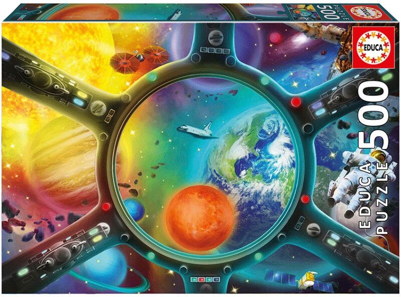 Puzzle 500 pcs Promenade spatiale - Educa