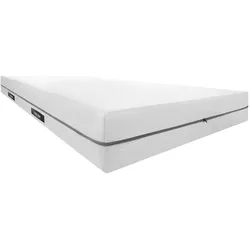 tectake Matratze Sky, 2in1 Härtegrade, 3D-Mesh 90 x 200 cm Weiß
