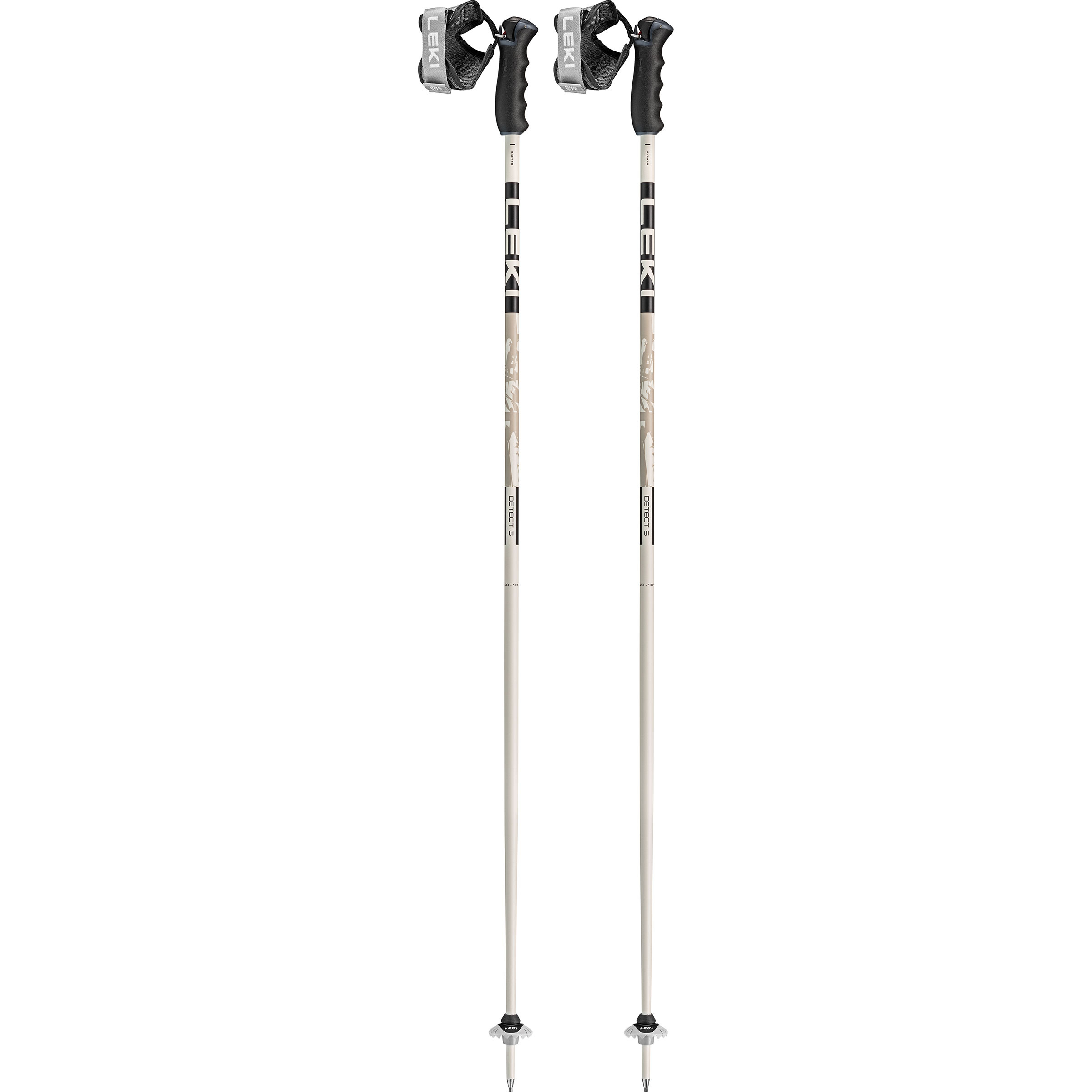 Leki Detect S Skistöcke Skistöcke grau Größe 120CM Trekking