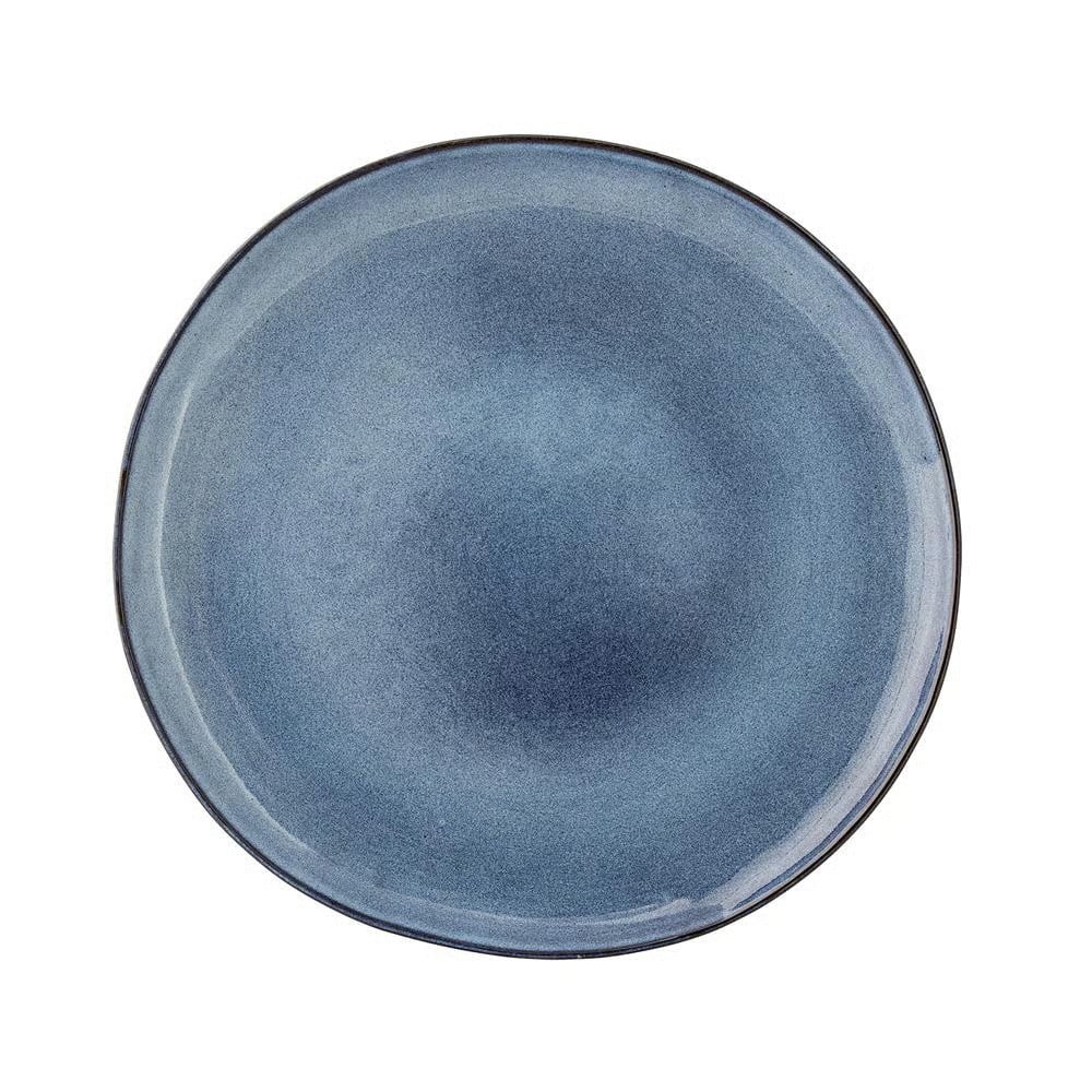 Bloomingville Sandrine servies bord blauw keramiek Ø22 cm