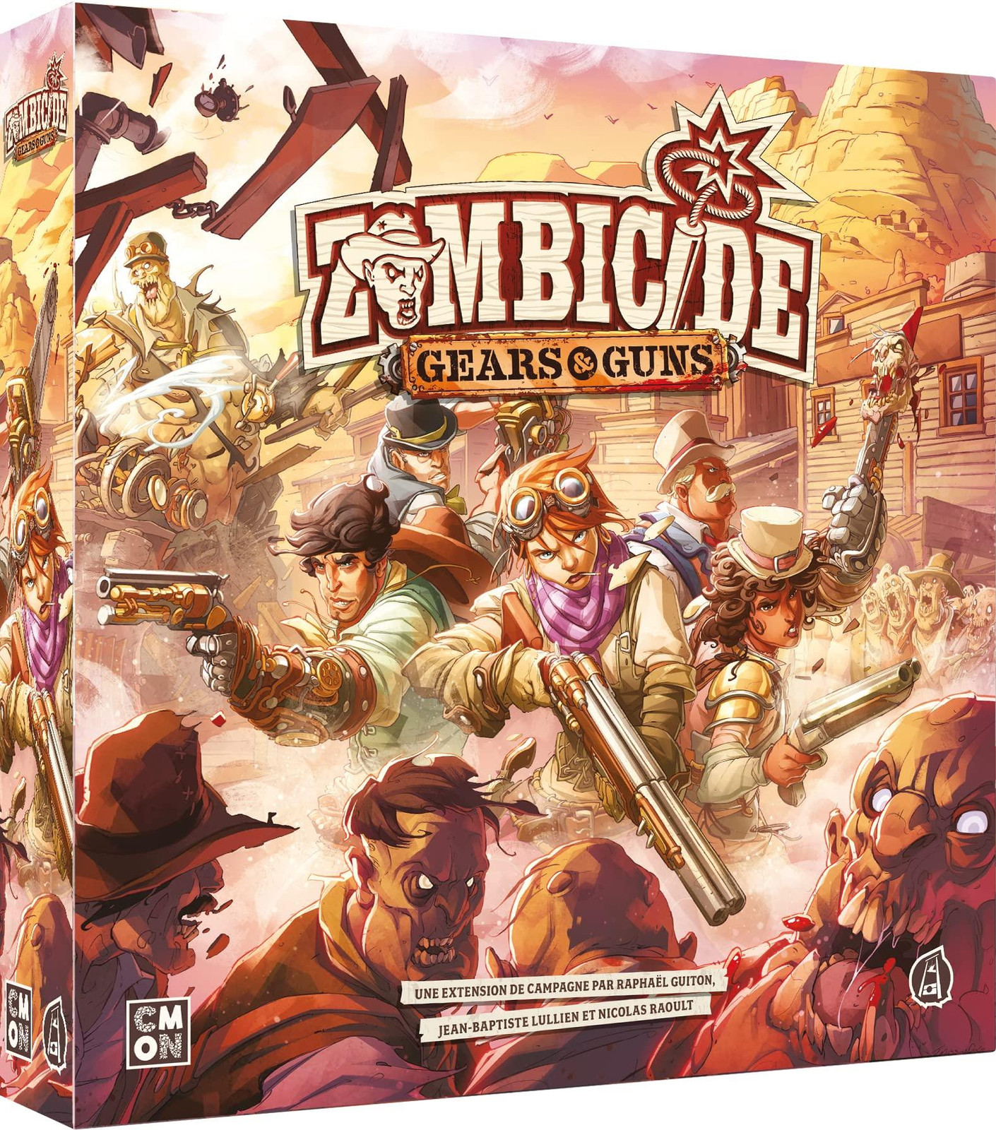Asmodee CMON Zombicide Undead or Alive Gear and Guns Bordspel Uitbreiding