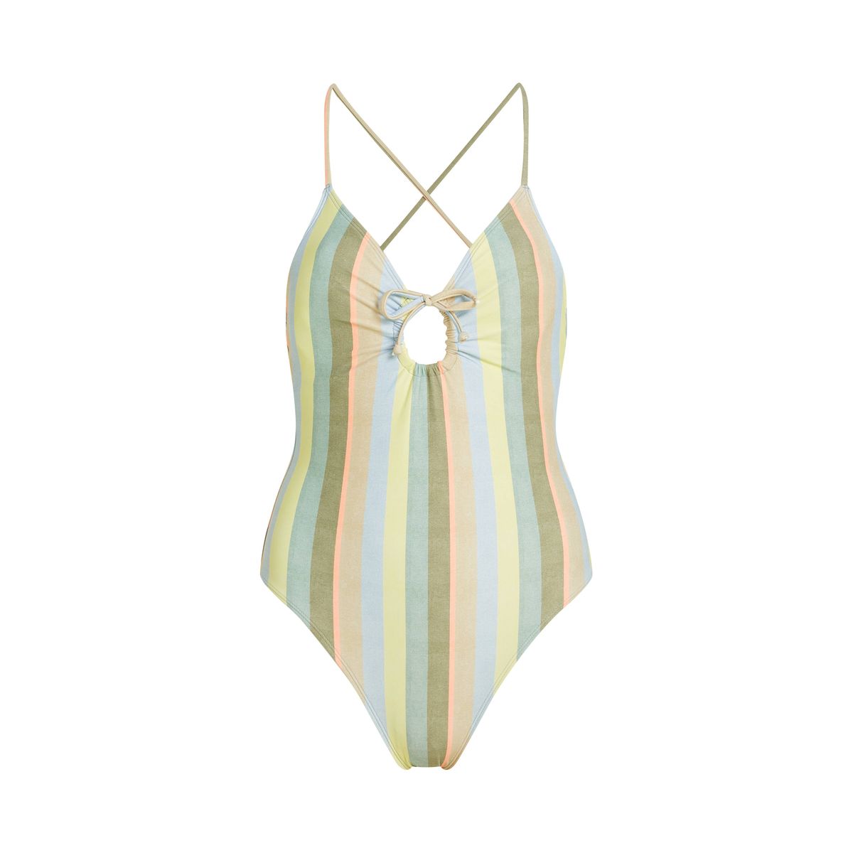 O'Neill Jaida Swimsuit multi must haves stripe (32037) 36 1800394-32037-36
