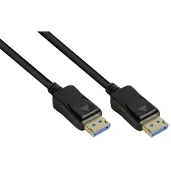Alcasa DP20-005 DisplayPort-Kabel 0,5 m Schwarz