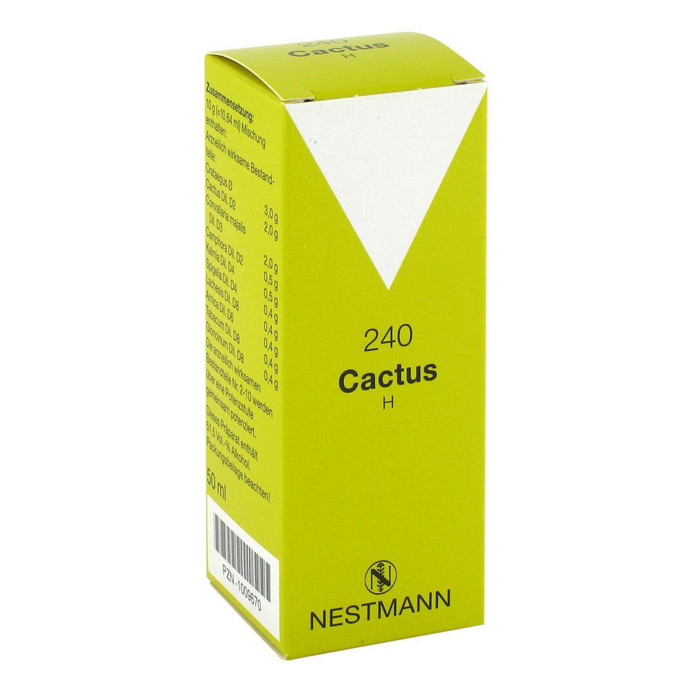 NESTMANN Pharma GmbH Cactus H 240 Tropfen 01009670