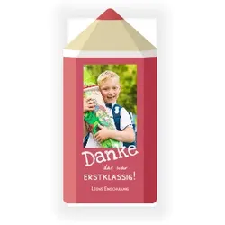 Einschulungskarten im Design "Buntstift" - Musterkarte