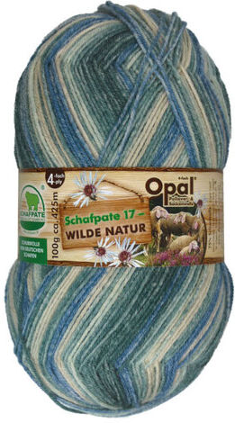 Opal Sockenwolle "Schafpate 17 – Wilde Natur", 4-fach