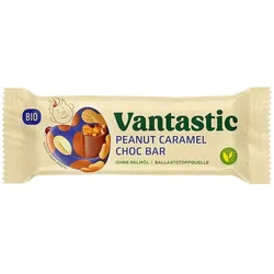 Peanut Caramel Choc Bar - Bio-Riegel mit Erdnüssen und Karamell 40g